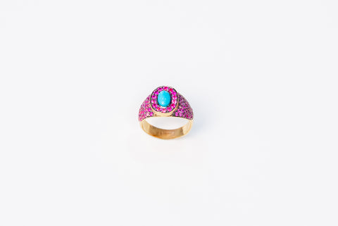 Celeste Charm Ring