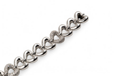 18 Kt white gold Bracelet with diamonds