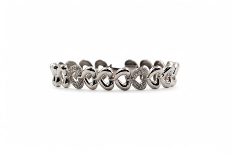 18 Kt white gold Bracelet with diamonds