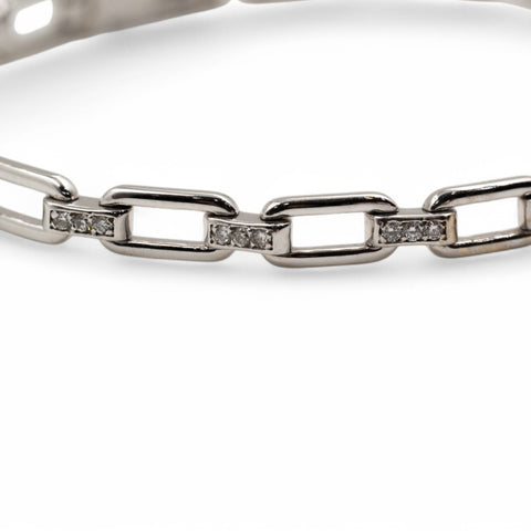 18 Kt white gold Bracelet with diamonds