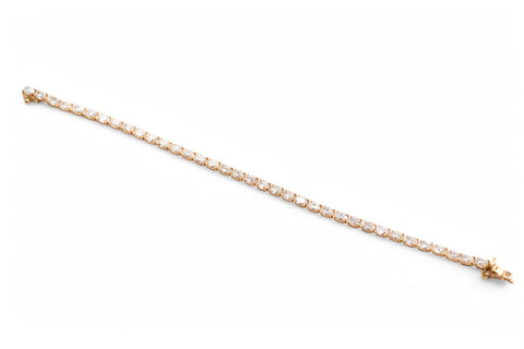 18 Kt rose gold Bracelet with diamonds