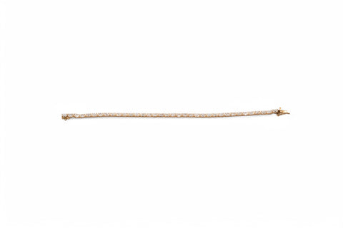 18 Kt rose gold Bracelet with diamonds