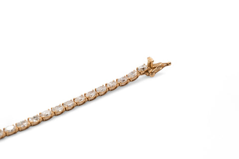 18 Kt rose gold Bracelet with diamonds