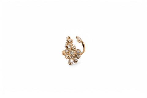 18 kt gold diamond ring