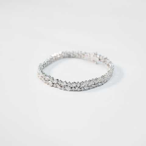 Linked Diamond Bracelet