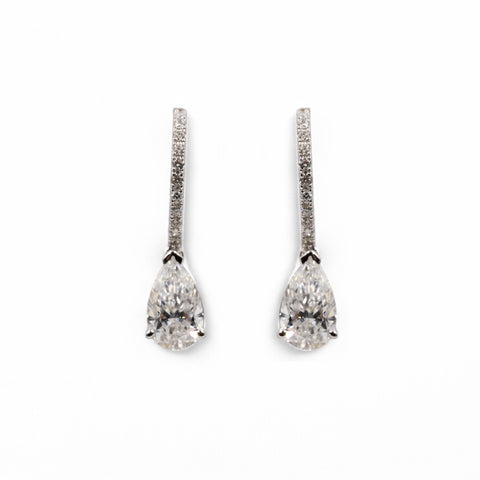 18 kt gold lab grown diamonds