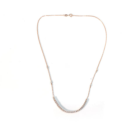 A Diamond Smile Necklace