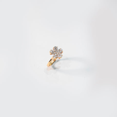 Little Flower Diamond Ring