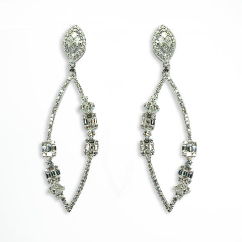 Marquise Diamond Earrings - Shami Jewelry