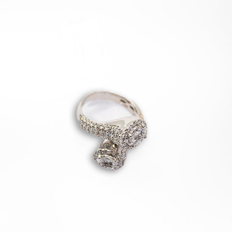 Pear-Shaped Diamond Ring - Shami Jewelry