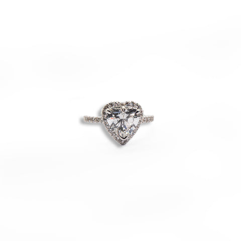 The Diamond Heart Ring - Shami Jewelry