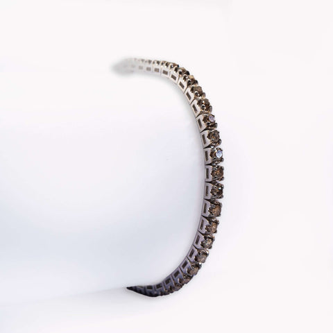 Brown Diamond Tennis Bracelet - Shami Jewelry