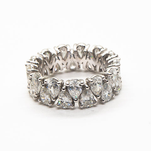 Pavé White Diamond Ring - Shami Jewelry