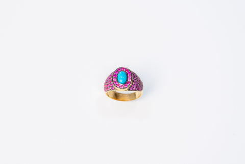 Celeste Charm Ring
