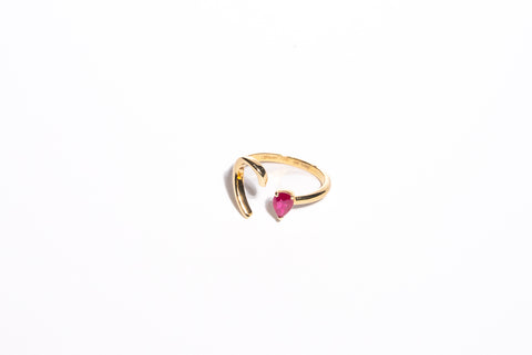 Amore Ruby Gold Ring