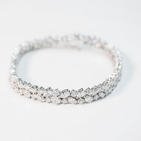 Linked Diamond Bracelet