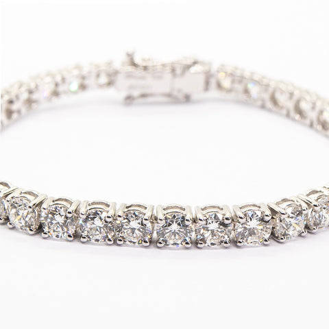 Round Diamond Tennis Bracelet - Shami Jewelry