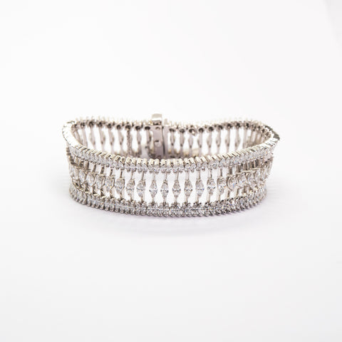 Tiara Diamond Bracelet - Shami Jewelry