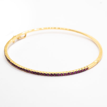 Ruby hot sale bangle bracelet